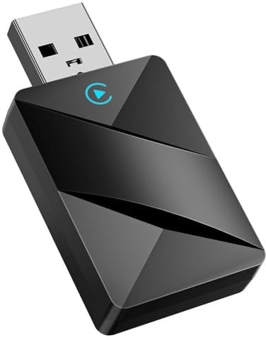 VOPQA Adaptateur CarPlay sans fil 2 en 1 pour Cadillac ELR 2016, connexion de voiture Plug and Play, connexion stable, 5,8 GHz, sans latence, filaire à sans fil