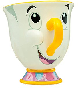 Taza de Chip de la Bella y la Bestia