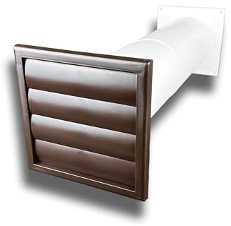 Gravity - Valvola di non ritorno con tubo telescopico, colore: marrone