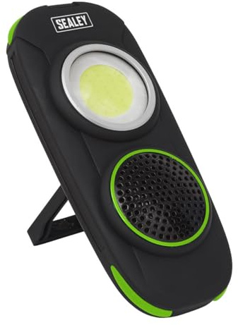 Sealey LED50WS Rechargeable Torch with Wireless Speaker 10W Cob LED