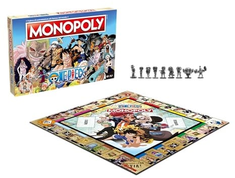 Winning Moves Monopoly - One Piece - Gioco in Scatola - Edizione italiana