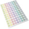 dot on Klebepunkte bloomy 20 mm | 107 Sticker | perfekt als Ergänzung für alle dot on Kalender | Aufkleber Klebepunkte dots Planen Organisation Motivation Dekoration