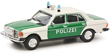 Schuco 452668900 MB 280E Polizei 1:87, Mehrfarbig