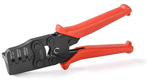 IWS-1424BN Crimpzange für Automobil-wasserdichte Stecker, 0,14–2,0 mm² (24–14 AWG), Mini-Crimpzange