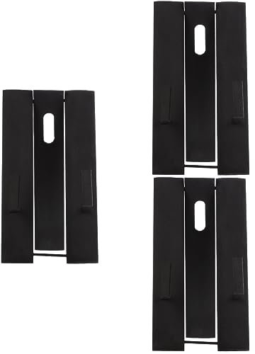 Warmhm 3 pcs fan bracket home accents decor home decor wooden easel hangers to decorate chinese folding fan stand fan holder base Wood Fan Rack Fan Base vintage wall hanging Chinese fan