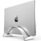 Yikola Acrylic Vertical Laptop Stand Aesthetic Laptop Holder for Desk,Invisible Laptop Dock Space-Saving Notebook Desktop Stand for Home,Office - Clear