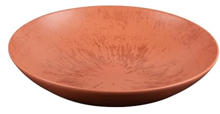 Table Passion - Assiette Creuse Onyx 22 cm Terracotta (lot de 6)