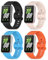 CHANRASI 4 Pezzi Cinturino Compatibili con Samsung Galaxy Fit 3,Cinturini di Ricambio per Samsung Galaxy Fit 3