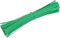 UCLEVER 100 Pezzi Fascette da Giardino 20cm, Fascette Verdi per Piante Flessibili Viti Multi-Function Cravatta da Giardino Organizzatore di Cavi Sigillo Borsa (20cm)