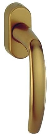 Maniglia per Finestra Bronzo con Apertura 90 Gradi Destra - Maniglia per Porta Finestra Destrorsa - Maniglia Infissi Bronzo