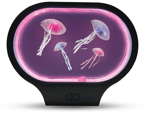 RED5 Oval Realistic Jellyfish Tank Lamp USB Powered Colour Changing LED Light