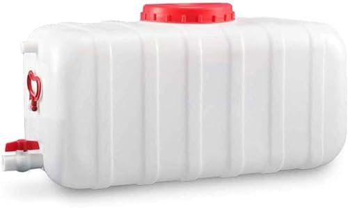 TUOYIBO Contenedor de Agua 25L/50L/100L/150L/200L Contenedor de Almacenamiento de Agua portátil, Tanque de Agua con Grifo para Acampar Senderismo Escalada Actividades al Aire Libre Cubo
