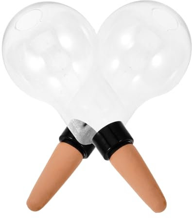 PAMINGONO 2stücke Automatische Pflanzenbewässerung Für Zimmerpflanzen Außenbereich Bewässerungskugeln Tropfbewässerungssystem Selbstbewässernde Pflanzenkugel