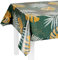 LILENO HOME Tischdecke abwaschbar als Meterware 200x140cm (Schnittkante) in Monstera grün Motiv - Wachstuchtischdecke wasserabweisend ideal als Tischtuch o. Tischläufer für Bierzeltgarnitur