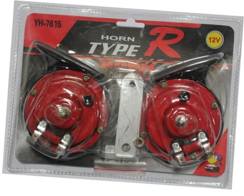 OUNONA 12v Auto Horn Wasserdichtes Schneckenhorn Für Fahrzeuge LKW Van Und Motorräder Installieren Langlebig Und Stilvolles Design