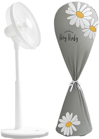 Pedestal Fan Storage Cover, Dustproof Fan Covers, Electric Fan Sleeve, Protective Fan Cover, Electric Fan Sleeve Protective Cover for Keeping Fans Dust- and Safe for Indoor and Outdoor Use