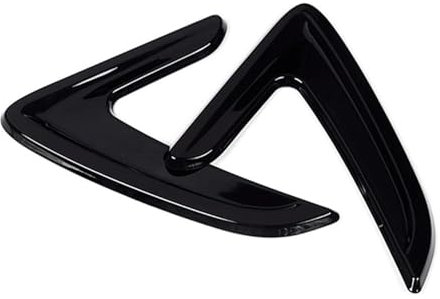 Kofferraumspoiler Für B&MW 3er F30 2013–2018 Auto-Seitenflügel Luftstrom Kotflügel Grill Auslass Ansaugöffnung Verkleidung Auto-Heckspoiler Heckflügel(Schwarz)