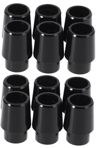 BESPORTBLE 12pcs Golf Accessories Universal Golf Electric Hammer Dust Collector Inner Spring Tool Drill Bit Dust Bag Edge Planer Dust Bag Tool Dust Collector Heavy Duty Dust Bag Black Rubber