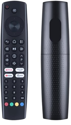 TRUCKON New 43GFU7800B 43VAE70 Ersatzfernbedienung für Grundig LED TV 43GFU7800B 43GFW6060 43GUB7066 50GFU7800B 32GHB6100 32VHX622 32GFH6610A 32GHB6122SO 43VAE70 TS8187R3 TS8187R11