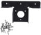 Wood Post Metal T Shape Bracket Pergola Corner Bracket Extension 3 Way Right Angle Bracket Gazibos Accessories