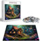 Puzzle 5000 Pièces Adultes Forêt Puzzle Enfant, Puzzles pour Adultes Jeu éducatif Défi Jouets, Puzzles Maison Champignon à Faire soi-même pour Décoration la Maison, Jeux d'activités Familiales D-424