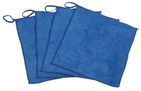 BEBEMOKO 4stücke Pigmentreinigungstücher Aus Baumwolle Reinigungstücher Für Zeichenwerkzeuge Palettenreinigungswaschlappen Super Saugfähig Kleine Handtücher Für Einfache Anwendung