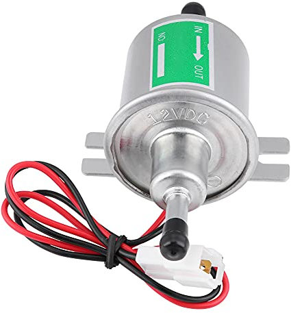 Bnineteenteam Bomba de Eléctrica de Gasolina de Gasolina de 12V Gasolina Gas y Generadores Bomba de en Línea 2A para el Carburador de Motocicletas ATV Boats Boats