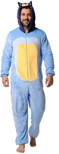 BlueY Tutina Uomo, Tutina Uomini Bandit, Intera in Pile Pigiama Intero Uomo
