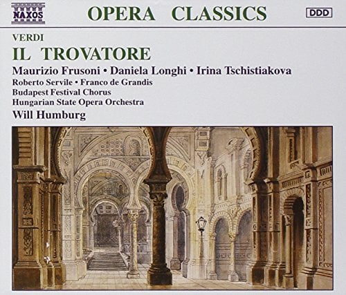Verdi - Il Trovatore / Frusoni · Longhi · Tschistiakova · Servile · de Grandis · Hungarian SOO · W. Humburg