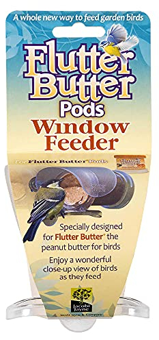 Jacobi Jayne FBW-1 Futterstation für Flutter Butter, transparent, 210 x 110 x 90 mm