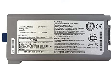 7XINbox 10.65V 87Wh 7800mAh CF-VZSU46S CF-VZSU46AU CF-VZSU71U CF-VZSU72U CF-VZSU1430U CF-VZSU46 CF-VZSU46U CF-VZSU46R Laptop Akku für Panasonic Toughbook CF-30 CF-31 CF-53