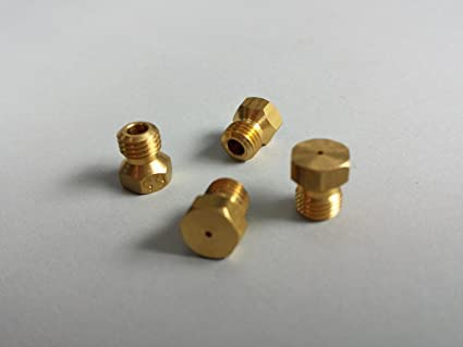Kit Inyectores Chicles Metrica M6 Compatible Cocina Gas Natural Teka 4 UDS Alta Precisión Boquillas Latón Reemplazo Universal Adaptación Quemadores Cocinas Hornillos Seguridad Eficiencia Combustión