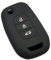 Etui Porte-Clé Housse de Protection Porte Clef Voiture Clé Coque Portefeuille Chaîne Classique avec Anneau de Voiture et Boîte Cadeau pour Amis 3 Bouton Clé