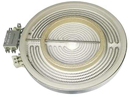 E.G.O. Strahlheizkörper Zweikreis Glaskeramikkochfeld 2200/750W Ø210/125mm Ego 1051213034 HiLight-Heizkörper passend Bosch Siemens 00356260 Constructa Neff Balay Lynx Pitsos Küppersbusch hsn nkt