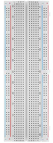 AZDelivery Compatible with MB-102 Breadboard 830 Tie Point Solderless PCB Board Kit 4 Power Rails for Proto Shield Distribution Connecting Blocks compatible with Arduino Including E-Book!
