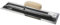 Toolty Ultra Flexible Plaster Finishing Skimming Trowel - Stainless Steel Finishing Hand Tool - with Wooden Handle - 16 inch - TLTY8042