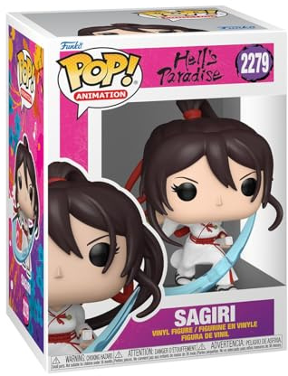 Funko POP! Animation: Hell's Paradise - Sagiri | Offizieller Fanartikel und Merch - Vinyl Sammelfigur als Regal Deko - Geschenkidee zum Geburtstag für Fans und Sammler