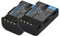 2 x Dot.Foto DMW-BLF19, DMW-BLF19E Premium Alta Capacidad 7.2v / 2200mAh Batería Recargable para Panasonic Lumix DMC-GH3, DMC-GH4 / DC-G9, DC-GH5, DC-GH5S DC-GH5M2