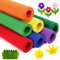 ZAIONE Lot de 7 rouleaux de feutrine rigide de couleur arc-en-ciel 21 x 90 cm pour loisirs créatifs, couture, patchwor