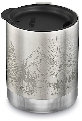 Klean Kanteen Insulated Camp Mug - 12 oz - Mountain Brushed Stainless