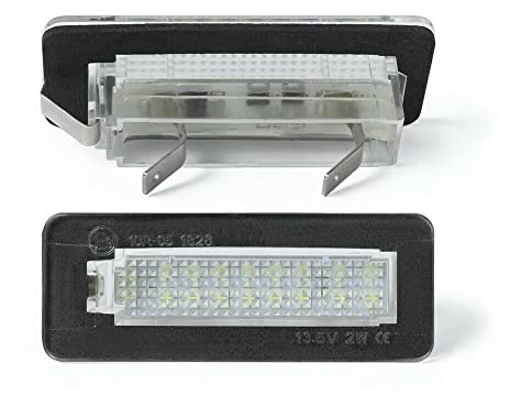 MR-Style Led Kennzeichenbeleuchtung passend für Smart Fortwo Cabrio (Typ A451)