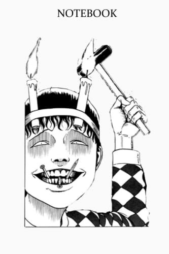 Junji Ito Souichi Notebook: Journal For Writing, Size 6'' x 9'' inches, 110 Blank Lined Pages, Glossy Finished Soft Cover