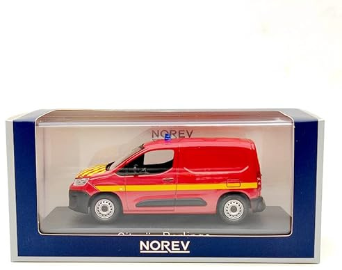 Norev 1:43 für Citroen Berlingo Pompiers 2018 Druckguss Spielzeug Modelle Autos Limitierte Sammlung Geschenke