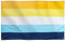 Runesol Aroace Flagge, 91x52cm (3ft x 5ft), 4 Ösen, LGBT Flagge, Pride Flagge, Premium-Fahnen für drinnen und draußen, lebendige Farben
