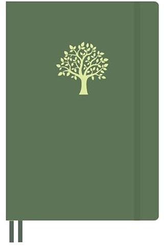 Joumore B5 160gsm White Dotted Page 160 Pages Journal Notebook（Green)