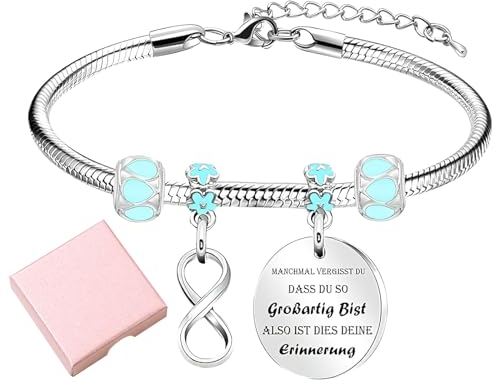 AFEION Manchmal vergisst du, dass du fantastisch bist, Inspirierendes Armband Verstellbar Armkette, Geburtstagsgeschenk für Frauen Besten Freunde Töchter Mutter Kollegen