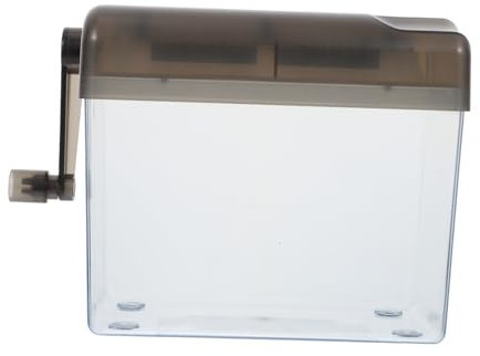 VILLCASE Hand Aktenvernichter A6 Kleiner Manueller Papierschredder Mit Kurbel Für Home Office Desktop Einsatz