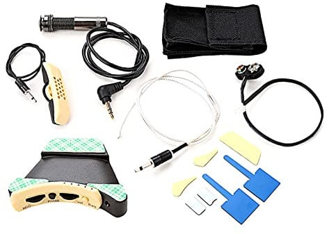 Microphone Sound Hole Equalizers Piezo Pickup Equalizers Piezo Pickup Suitable For Acoustic Folk Classical Guitar Guitar Equalizers Piezo Pickup