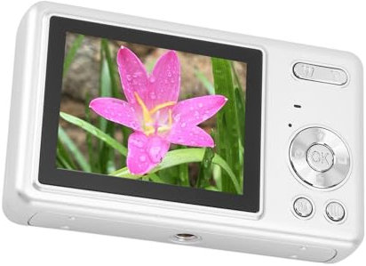 1080P Digital Camera, 12MP FHD Point and Shoot Digital Camera for Photography and Video, 16X Digital Zoom, 2.4'' TFT Screen, Auto Focus Compact Vlogging Camera for Travel Gift