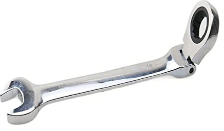 Crepundia MaulschlüSsel,RingschlüSsel Knarren-Metric Wrench Set feinen Zahn-Zahnrad-Ring Drehmoment und Steckschlüssel-Set Nuss Werkzeuge for die Reparatur Ein Set Schlüssel(14mm)